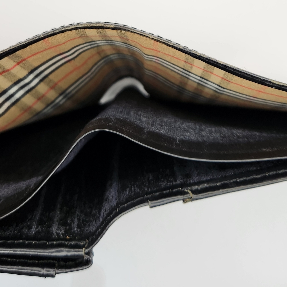 Burberry Black Leather Wallet - Picture 7 of 7
